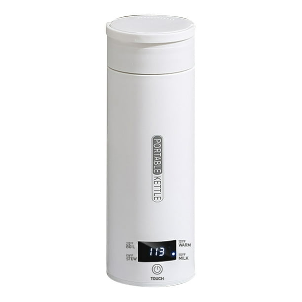 Hervidor Térmico Eléctrico 500ML Botella A Prueba Fugas para Hervir Caliente en Viajes (estofado)