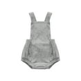 thumbnail image 1 of goowrom Bébé Garçons Filles Sans Manches Romper, Mignon Body Sans Bretelles de Couleur Unie, 1 of 9