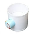 thumbnail image 2 of 220V PVC air damper valve air ventilation valve electric air duct value motorized damper value / Two-way switch for hvac system, 2 of 4