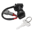 thumbnail image 2 of AS1674SW151LM, Interruptor De Llave De Encendido Negro Flexible Construcción Sólida De ABS Confiable Para ATV ANGGREK Descripción de la referencia, 2 of 5