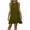 Army Green, variant on Bosfbaoi Women's Sleeveless Ruffle Hem Mini Dress, Solid Color Loose Fit Casual Sundress, Soft Breathable Lightweight Dress for Daily Summer