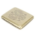 thumbnail image 1 of Metal  Case Retro Double Sided Spring Clip Open Pocket Holder for 20pcs, 1 of 8