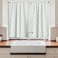 thumbnail image 2 of Ambesonne Green and White Kitchen Curtains, Farmland Harvest, 55"x45", Green and White, 2 of 3