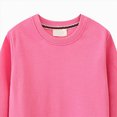 thumbnail image 4 of Gerichy Kids Baby Boys Girls Casual Sweatshirt Solid Color Crewneck Fleece Long Sleeve Pullover Tops T-Shirt 2T-7T, 4 of 4