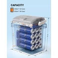 thumbnail image 3 of Astroai Enfriador Eléctrico De 24 Litros 12v Cc Eléctrico Cooler Portátil Eléctrico Hielera Camping Hielera Portátil Neveras Portátiles Mini Refrigerador Freezer Gris Para Autos Enchufe Dc, 3 of 6