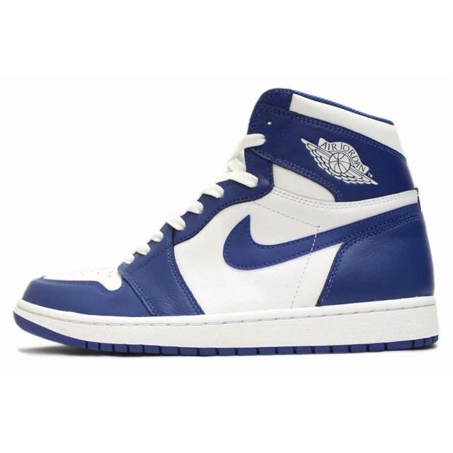 N I-K-E A i r-Jor-dan 1 RETRO HIGH OG STORM BLUE 555088 127 A i r-Jor-dan 1 Retro High