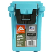 Ozark Trail Blue Marine Storage Box with Water Resistant Lid