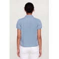 thumbnail image 4 of Women's Denim Short Puff Sleeve Shirt, 4 of 4