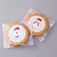 thumbnail image 6 of Naierhg 100Pcs Self Adhesive Christmas DIY Cellophane Party Treat Cooky Candy Gift Bags 5.5*5.5cm+3cm, 6 of 8