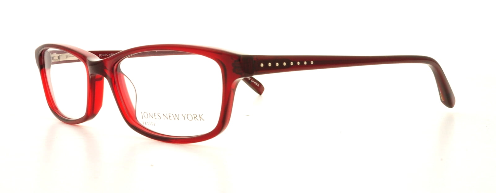 JONES NEW YORK Eyeglasses J211 Burgundy 49MM