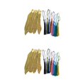 thumbnail image 4 of Billuyoard Marcapáginas con forma de pluma antigua con borlas, hallazgos de joyería, horquillas para hacer manualidades DIY, escritores para adultos, oro Oro antiguo 2piezas Billuyoard CBP197369, 4 of 6