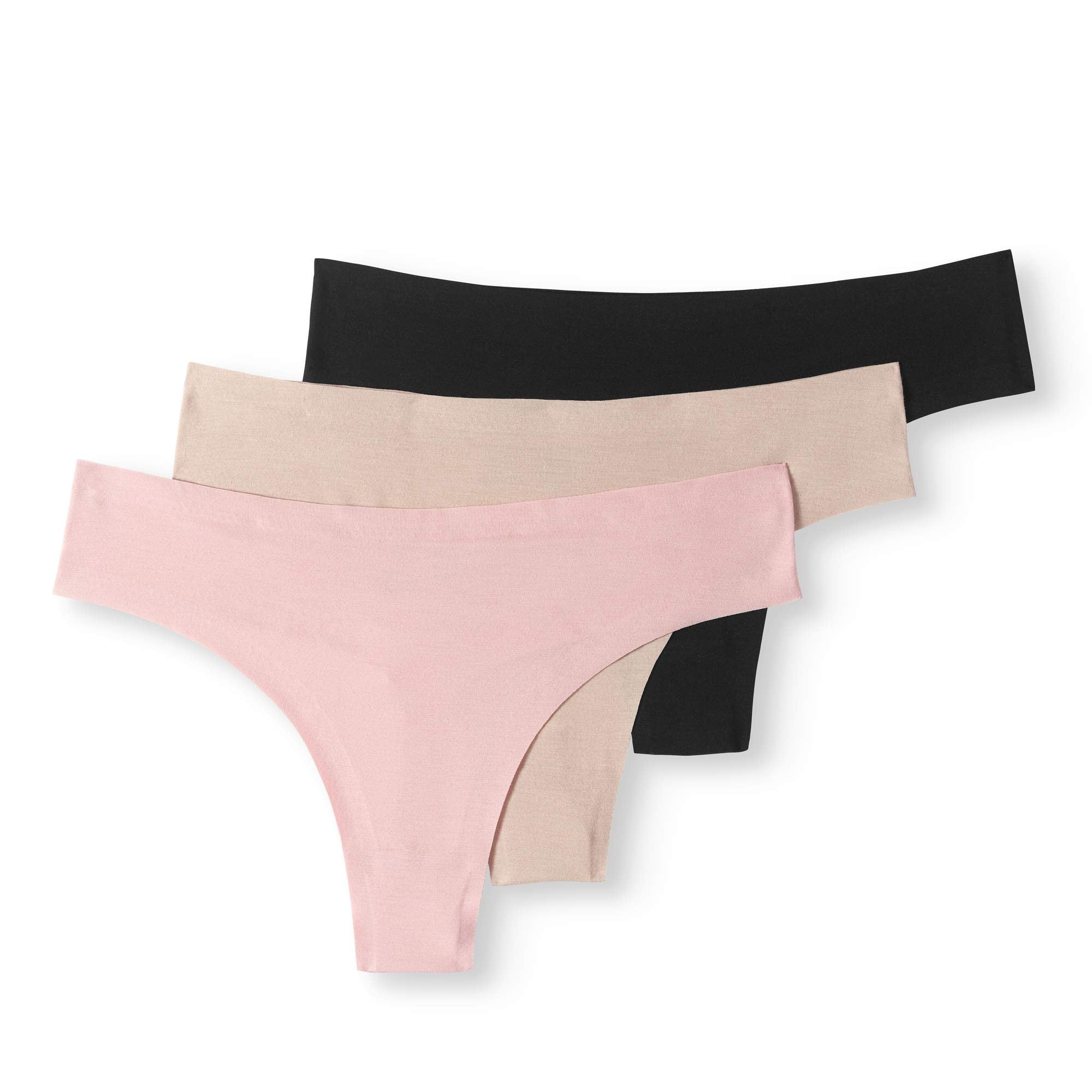 Modal Thong Bonded Panty 3 pack