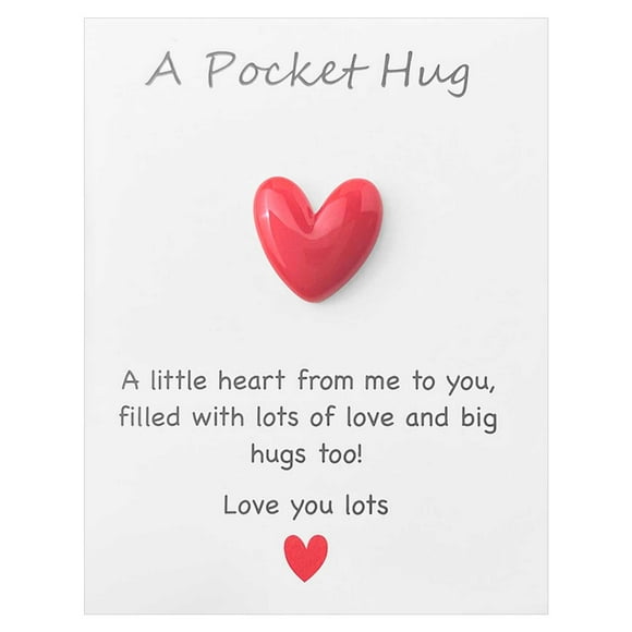 Ensembles de Nativité Cœur de Poche Cœur de Poche Mignon Saint-Valentin Spécial Anniversaire Mariage Fête et Saint-Valentin pour Décoration de Maison et de Chambre