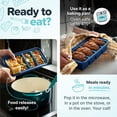 thumbnail image 4 of Silicone Freezer Molds Gift Set with 2 Tbsp, 1/2, 1, and 2 Cup Silicone Freezer Trays With Lids - Meal Prep and Kitchen Essentials Bundle - Cranberry, 4 of 9