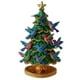 thumbnail image 2 of Adorno navideño de colibrí para árbol de Navidad, colorido adorno festivo para mesa, apilable, para el hogar, estantería, regalos, 2 of 2