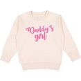thumbnail image 2 of Inktastic Valentine's Day Daddy's Girl Toddler Sweatshirt, 2 of 4