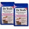 Dr Teal's Restore & Replenish Pure Epsom Salt & Essential Oils Pink Himalayan Mineral Soak 48 Oz Dr. Teal's (Pack of 2)
