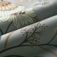 thumbnail image 6 of VOGOL Grey Flower Valances for Bedroom Window, Print Country Style Small Window Drapery Valance for Studio Porch Bathroom, 1 Panel, 52 x 18, 6 of 7