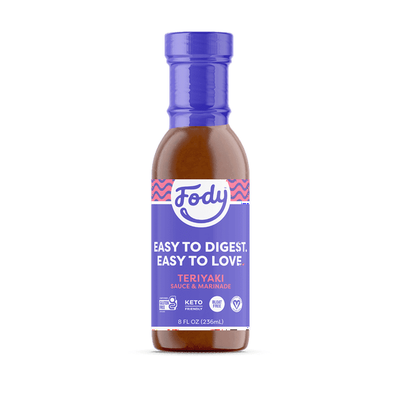 Fody Foods Teriyaki Sauce & Marinade - 8 oz