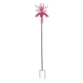 thumbnail image 2 of Molinillo de viento de metal con forma de hada, estaca decorativa para jardín, decoración exterior, escultura de viento de hierro para patio, 2 of 8