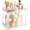 Rectangular, variant on Xlhshop 2-Tier Clear Acrylic Corner Bathroom Organizer, Countertop Shelf for Perfume & Makeup