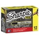 thumbnail image 1 of Marcadores permanentes Sharpie Pro Industrial 12 negros, 1 of 7