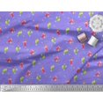 thumbnail image 3 of Soimoi Rayon Fabric Straw & Juice Beverages Printed Fabric 1 Yard 56 Inch Wide, 3 of 3