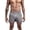 Grey, variant on Men's Solid Color Three Part Beach Pants Straight Tube Loose Sports Shorts Mens Beachwear Swimsuits Man Mens Lined Board Shorts Unlined Board Shorts Men Men Board Short Board Short Quick Y Elastic