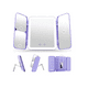 thumbnail image 1 of Sejoy SM363 espejo de maquillaje de vanidad con luz recargable Xtellar color morado, 1 of 4