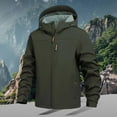 thumbnail image 2 of Daznico Jackets for Men,Softshell Jacket Winter Warm Windproof Outdoor Insulated Coat with Lightweight Thermal for Cold Weather,Mens Winter Coats,Size:3XL, 2 of 4