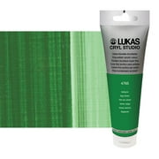 Lukas Cryl Studio Artist Acrylics - Professional Quality, Fast Drying High Quality Paints - Sap Green 125 ml Tube