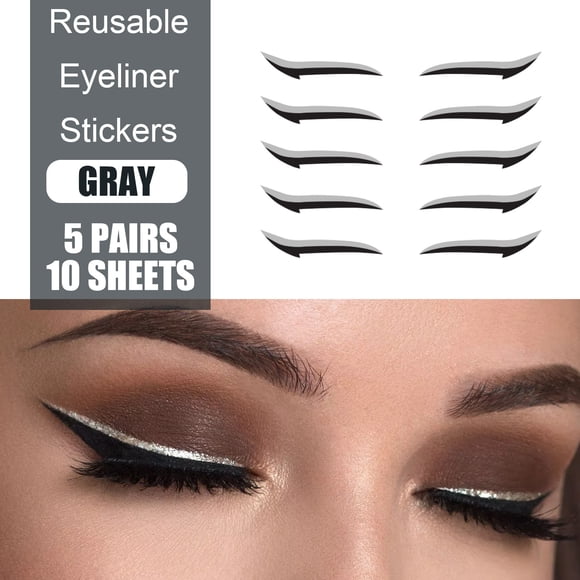 Wmkox8yii Uso fácil del cosmético de la tapa del esquema del instante de las etiquetas engomadas reutilizables del maquillaje del párpado Wmkox8yii FJKAFA800