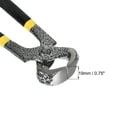 thumbnail image 4 of Pinzas de corte de extremo Uxcell Pinzas de corte de precisión con mango de plástico sumergido 6.10" x 2.17" x 0.75" Negro, 4 of 4