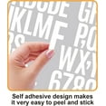 thumbnail image 3 of 1960 Pcs 1 Inch Waterproof Letter Stickers - Self-Adhesive Vinyl with 20 Sheets of Alphabet, Numbers & Symbols for Mailbox, Door, Window, Address, Business Signs, Vehicles & More (White), 3 of 14