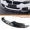 Carbon Fiber Look, variant on For 2011-2016 BMW F10 5 Series 520i 528i 550i M Sport Front Bumper Spoiler Lip Splitter Carbon Fiber Look