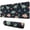 Dark Blue Dinosaurs, variant on Long Mouse Pads for Desk,Dark Blue Dinosaurs Space Pattern Desk Mats on Top Of Desks, Desk Mouse Pad Extra Large with 3mm Non-Slip Base and Stitched Edge for Gaming,Office,Work,Home 31.5"x11.8"