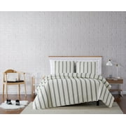 Truly Soft Millennial Stripe Full/Queen 3-Piece Quilt Set
