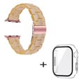 thumbnail image 2 of Wrist Straps For Apple Watch Series 3/2/1 42mm Smart Watch Strap 3 Beads Resin Replacement Wrist Ban, 2 of 4