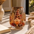 thumbnail image 4 of Autumn Harvest Glass Cup Fall Drinking Glasses Coffee Mugs ,Fall Drinking Glasses,Pumpkin & High Mountain Cattle Design, Juice Glasses, Wine Cups, Halloween Thanksgiving Decor Gift, 4 of 7
