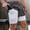 Camo-Gray, variant on Men's 2 in 1 Running Shorts Quick Dry Athletic Shorts with Liner, Workout Shorts with Zip Pockets and Towel Loop