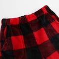 thumbnail image 4 of Hpapadks Casual Pants for Women Winter Warm Plaid Flannel Casual Elastic Waist Pajama Pant Womens Slacks Red XL, 4 of 5