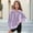 Purple, variant on Mwjwdo Girls Velvet Sweatshirts Half Zip Drop Shoulder Casual Soft Loose Pullover Clothes Kids Collared 2025 Fall Winter Everyday Warm Tops Black 150