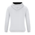 thumbnail image 3 of 2025 Casual Sports Sweatshirt For Mens Zip Up Long Sleeve Winter Fleece Warm Drawstring Hooded Jacket With Pockets, 3 of 3