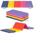 thumbnail image 1 of FDW Gymnastics Mats Foldable Tumbling Mats Portable Gymnastics Exercise Mat Thick Gymnastics Tumbling Mats Pad Home Exercise Panel Mat With Carrying Handles, 1 of 7