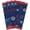 Fireworks, variant on 4th of July Kitchen Towels Set of 2 American Stars Flag Dish Towels and Dishcloths Sets Tea Towel Red White and Blue Stripes Absorbent Hand Towels for Kitchen Bathroom Drying Independence Day Decor