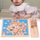 thumbnail image 1 of Juguete de madera para aprender cien tablas preescolar 1-100 aprendizaje de números y matemáticas juguete educativo Montessori para jardín de infantes niños pequeños ANGGREK Otros, 1 of 8