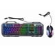 thumbnail image 1 of Combo  Gamer Teclado  y Mouse Negro LED Retroiluminado  Español Latinoamérica QWERTY Teclado y Mouse Gamer Kit Teclado y Mouse, 1 of 6