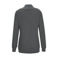 thumbnail image 5 of ClodeEU Women's Plus Size V Neck Sweater,Dressy Casual Fashion Soft Loose Sweater Dark Gray,Womens Plus XXXL, 5 of 6