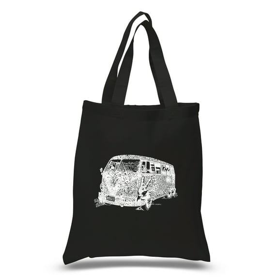 LA Pop Art Small Word Art Tote Bag - THE 70'S