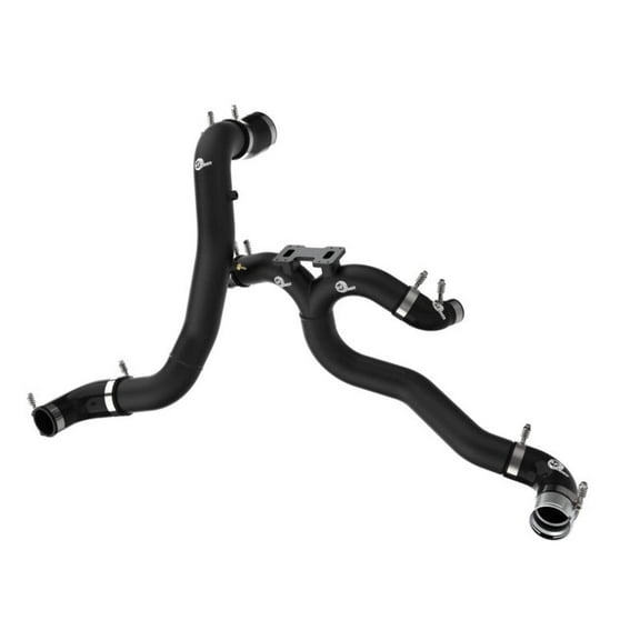 aFe Power BladeRunner 3 IN Aluminum Hot and Cold Charge Pipe Kit Black Fit Kia Stinger 18-22 V6-3.3L (tt) 46-20504-B Fits select: 2019-2022 GENESIS G70